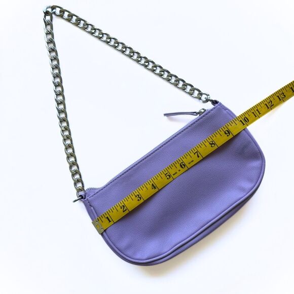 Forever 21 Y2K Purple / Lavender Faux Leather Purse - Picture 5 of 6